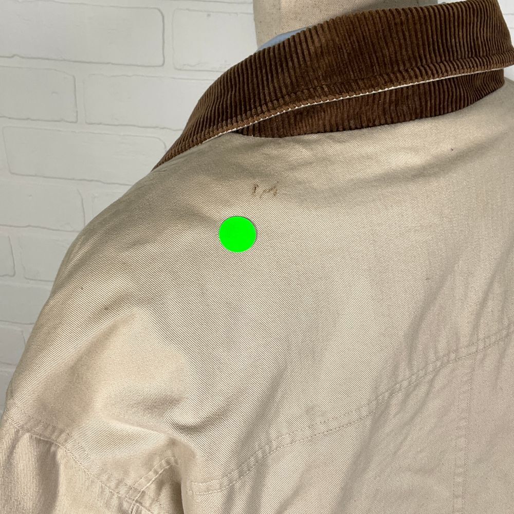 Roundtree‎ Yorke Jacket Men XL Khaki Outdoor Lined Field Corduroy Cotton Coat - Picture 3 of 12